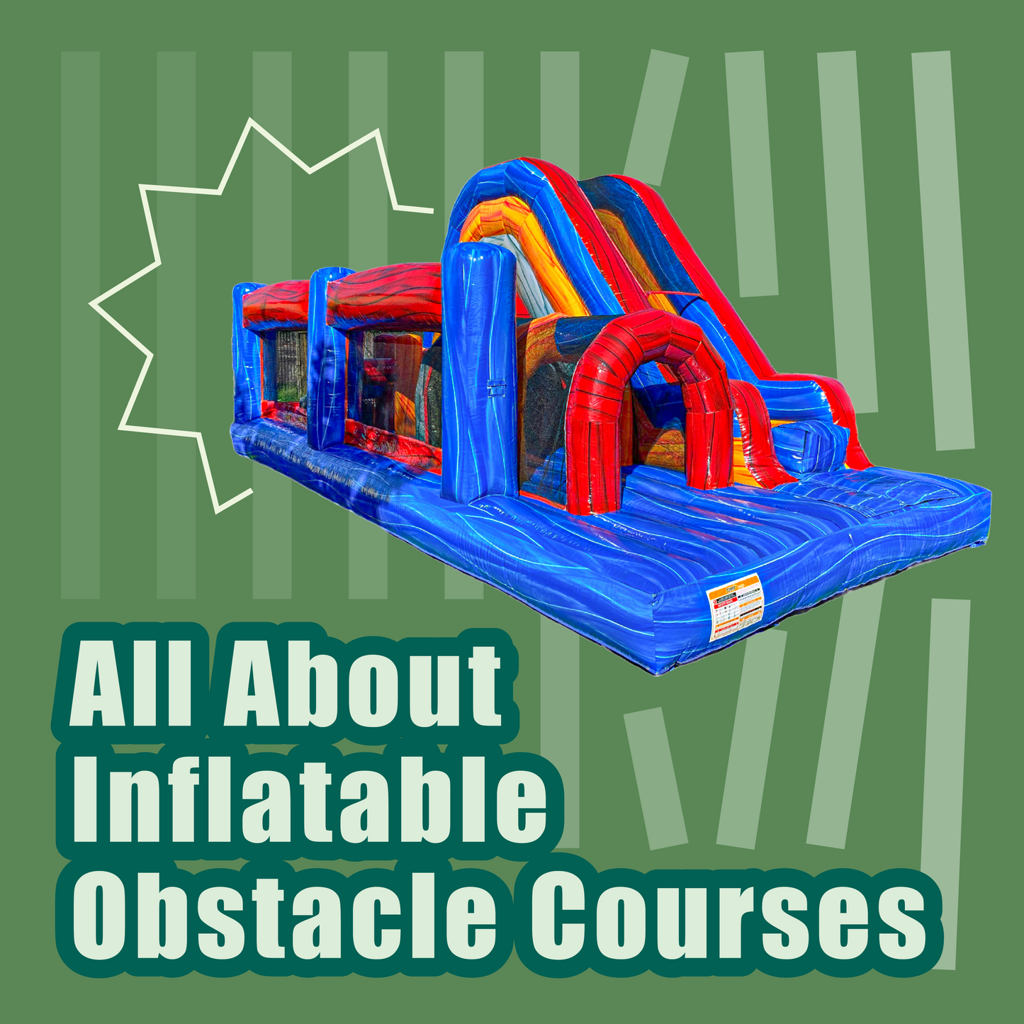 All About Inflatable Obstacle Courses