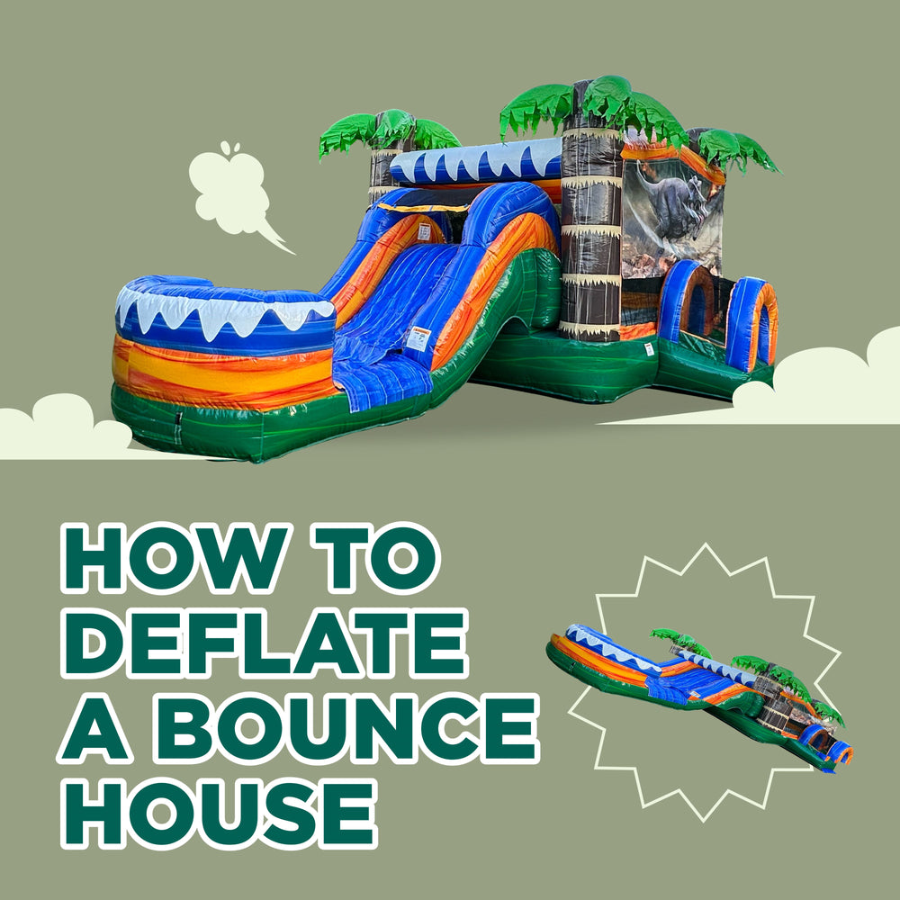 How to Deflate a Bounce House