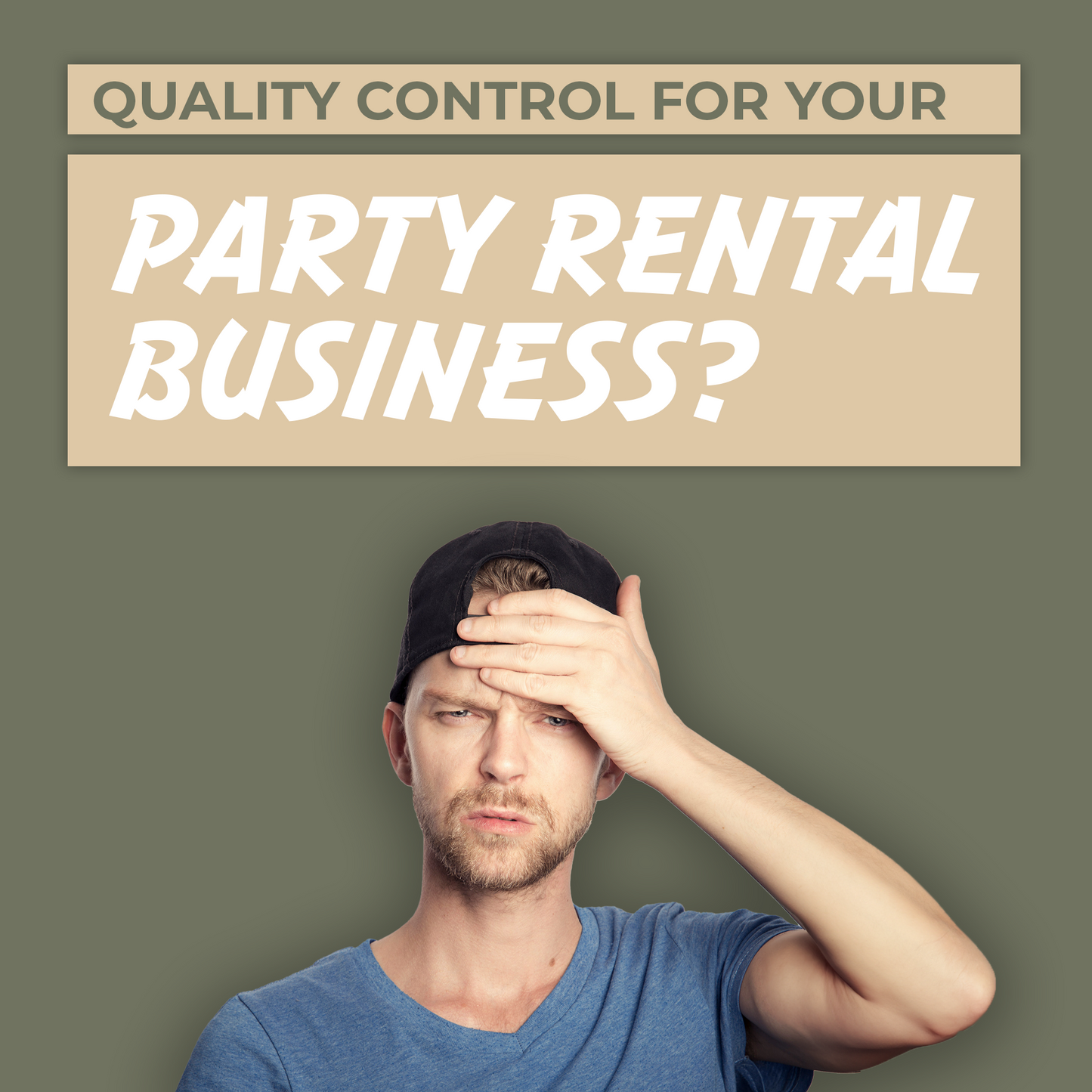 Quality Control For Your Party Rental Business