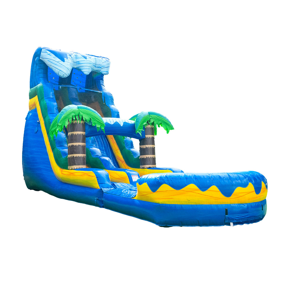 inflatable 19ft slide surf beach